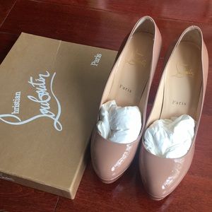 Christian Louboutin - Nude Bianca - Patent